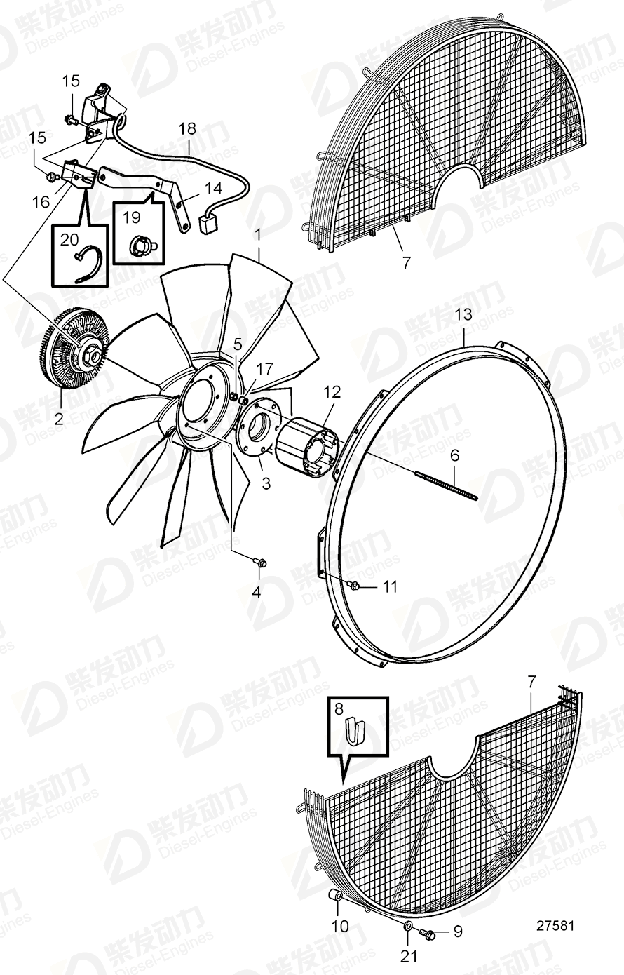 VOLVO Stud 994077 Drawing